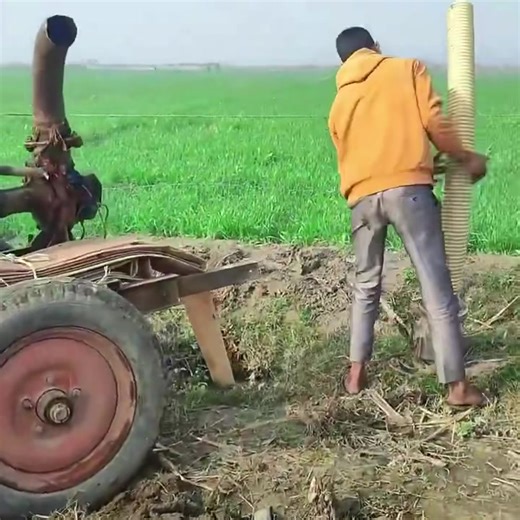 Bellgadi Par 8hp Diesel Engine Ka Water Pump setup #waterpump #WaterPumping #dieselengineoil #borewelldrilling | Sapna Village