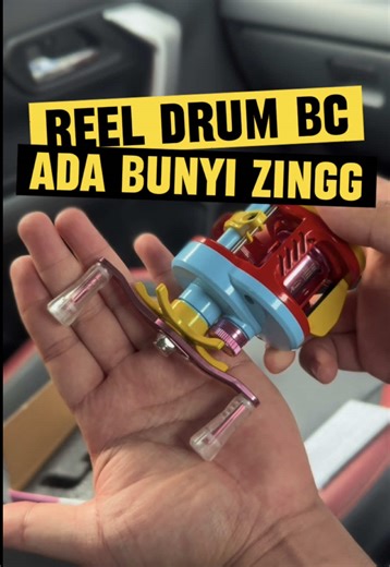 REEL DRUM DC DESIGN MCM MAINAN: Custom Knock Handle