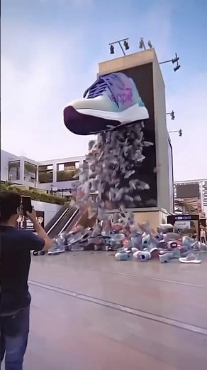 The Most Insane 3D Augmented Reality Billboard You'll Ever See!