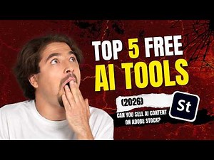 Top 5 Free AI Tools | Can You Upload AI Images & Videos to Adobe Stock? | Live Q&A