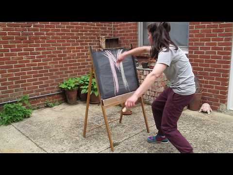 Schrijfdans - de vulkaan