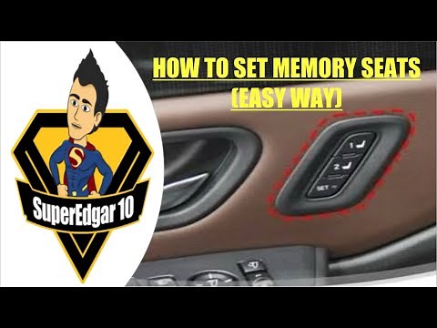 How to set up memory seats on new Honda 2025
