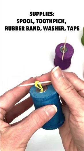 Make a DIY Spool Racer (Simple STEM Toy!)