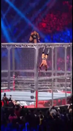 If Wrestling had Glitches lol #wwe #wrestling #hellinacell #funny