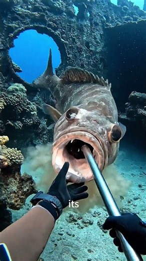 Bizarre bug eyed and camouflaged catches! 🤿💥 #trending #shorts