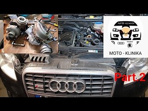 Audi a4 B7 2.0 tdi BPW. Wymiana Turbiny Part.2