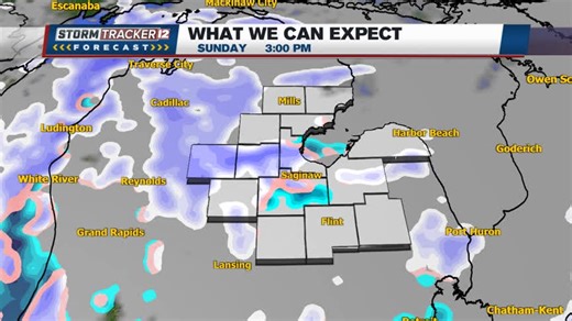 First snow of the season comes this weekend. abc12.com/weather | ABC12 News