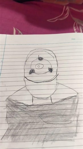 # obito mask drawing