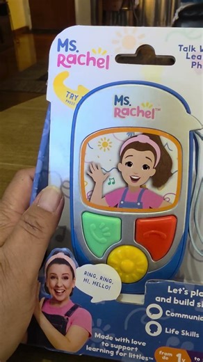 SATISFYING! ASMR! MS.RACHEL LEARNING PHONE! #asmr #toys #amazing #trending #shorts #viral #video