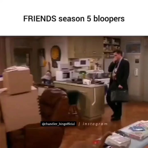 Chandler Bing |friends on Instagram: "Season 5,6 and 7 bloopers😂 follow @chandler_bingofficial ❤️ 🛍️🛍️ friends merch link in my bio❤️"