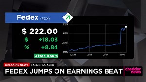 FedEx Shares Jump Afterhours After Beating Estimates