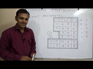 Cryptarithmetic Problem in Artificial Intelligence #infosys #cryptarithm #ai #artificialintelligence