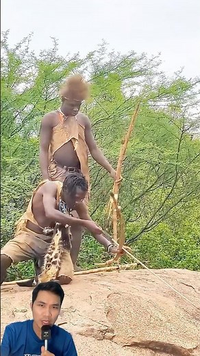 Indigenous people in Brazil hunt giant pythons #snake