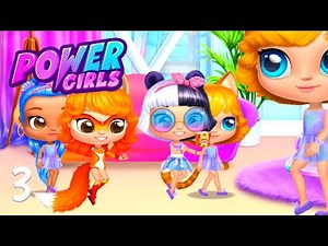 Power Girls - Fantastic Heroes Gameplay (Android iOS) | Collect Superhero Girls | Tutotoons Games 3