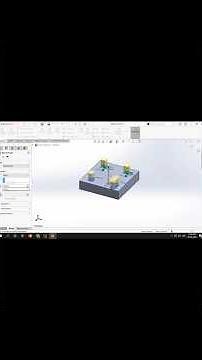 POV: Mastering Extruded Boss/Base in Seconds! 🚀 | SolidWorks Quick Tip #solidworks