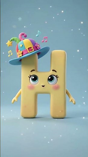 🌈 Letter Hh Phonics Fun! 💨 Learn the /h/ Sound with Hat, Horse & Hen 🐴🎩🐔