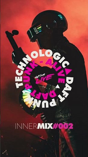 INNERMIX#002 - Daft Funk Live - Technologic vs Alive. #shorts