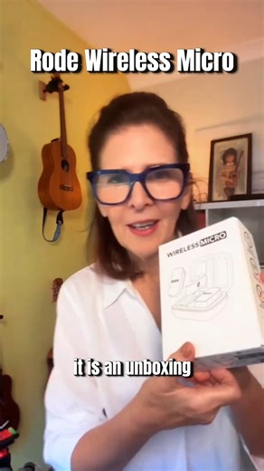 5.6K views · 144 reactions | Unboxing my new RØDE Wireless Micro!  Two mics, one receiver, magnetic clips, and those fluffy windshields — perfect for recording uke and vocals anywhere.  There’s a promo on until 1 November that includes a free camera adapter, so you can plug it into your laptop or camera (not just your phone). #RodeWirelessMicro #UkuleleRecording #MusicGearAustralia #Ukulele | Gabrielle Johnson Music | Facebook