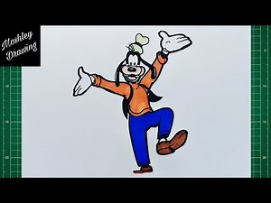 How to Draw Goofy - Disney Characters