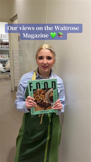 Have you read our Waitrose Food magazine before? Make sure to pick one up in store as they are free with a MyWaitrose Card!🤩💚 #waitrose #magazine #towcester #lovefood