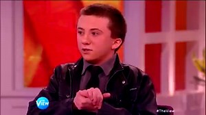 "If it wasn't for my mom, I would not be standing here, actually standing." - The Middle's Atticus Shaffer (cc: The OFFICIAL Atticus Shaffer Fan Page) | The View
