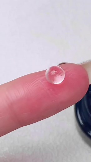 Nail Art Process: Applying Gel for Smooth Finish