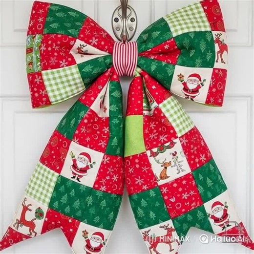 The Big Giant Quilted Bow Pattern – DIY Oversized Patchwork Bow, Bow Sewing Plan, Large Fabric Bow Tutorial - Etsy