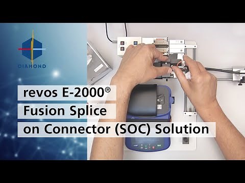 Assembly tutorial revos E-2000 fiber optic connector
