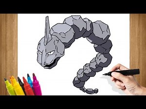 Onix - How to Draw Onix (Pokemon) - Step by Step Tutorial