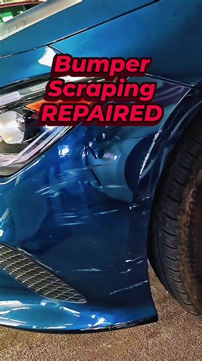 Alright fam, check this out We have a deeper bumper scraping repair for you. Easy, straight forward, finished in 3 steps. 1) Lacquer thinner wipe down. Stuff is magic, easy with how much you use. 2) Polish/Buff with some heavier cut compound. A good 1 step polish works fine for the stuff in the clear coat. 3) Touch up as needed. Just have a good paint match, rest your hand on the side, and you'll get great results. Doesn't have to be perfect (not the goal) but it saves a ton of time and money an