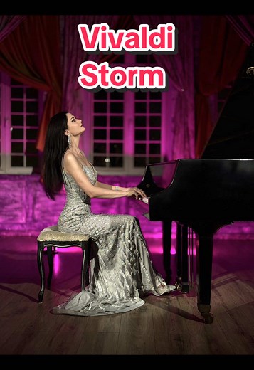 Vivaldi's Storm: Captivating Piano Cover by Margarita