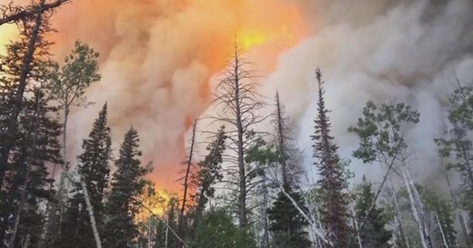Wind-fueled wildfires lead to evacuations in Utah