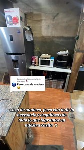 1.6M views · 74K reactions | Casa de madera , pero con mucho amor ❤️ #CasaPropia #Prioridades #hogardulcehogar #desdeabajo | Leiito de Refi | Facebook