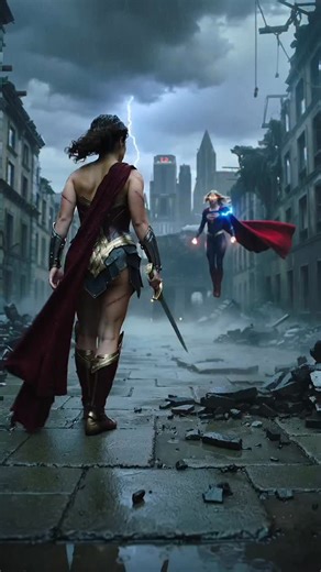 11K views · 18K reactions | The goddess of war faces the girl of steel — strength against strength.  #WonderWoman #Supergirl #DCComics #superheroshowdown #wonderwomanvssupergirl | Multiverse Mayhem | Facebook