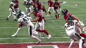 Highlight: Nate Gerry Intercepts Matt Ryan in Red Zone