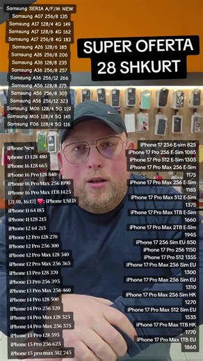 Latest iPhone and Samsung Prices - February 2023