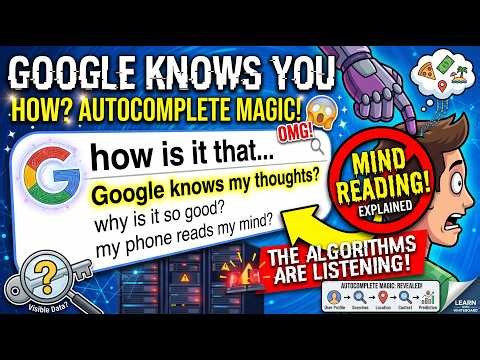 How Google #Autocomplete Predictions Work | Google's AI Trick That Feels Like Mind Reading 🤯