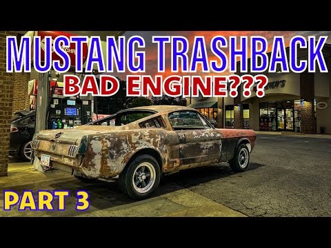 Is the Trashback done for after being ABANDONED for 40 years??? '65 Fastback - Part 3