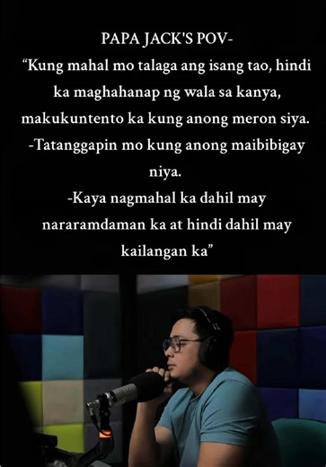 Hindi Lahat ng Love ay Tunay: Wisdom from Papa Jack