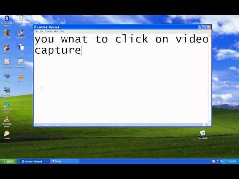 How to video tape your computer screen