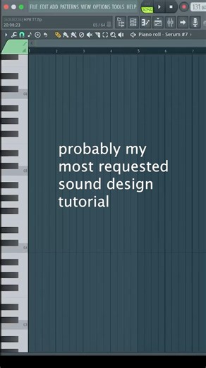 probably my most requested sound design tutorial 👾👾👾