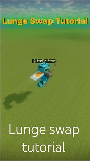 How to lunge swap minecraft 1.21.11, 26.1, 26.1.1, 26.1.2 #shorts #minecraft