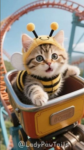 早すぎにゃ🐝💦「はちみ」😽💕 | Cute Cat Sings "hachimi"