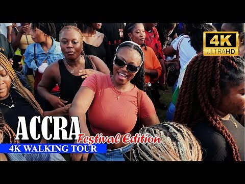 Walking Through the Most INSANE Festival Experience in Accra, Ghana!