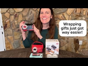 Wrapping Paper Cutter & Tape Dispenser 2-Pack 🎁✂️