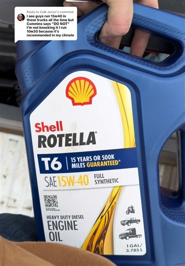 Best Oil for Ram 3500 2020: Rotella T6 15W40