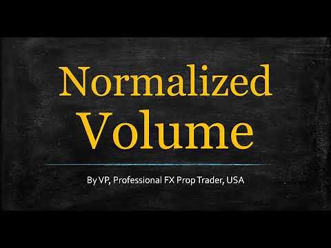 Normalized Volume Indicator (Indicator Profile Series)