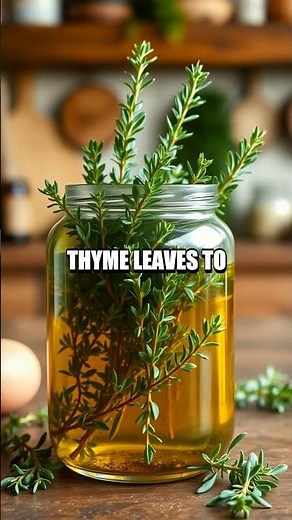 Crafting Thyme-Infused Oil for Healing and Cooking