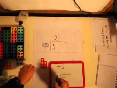 Numicon - written methods of Division