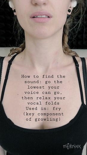 Vocals tutorial: scream growl throat muscles explained #extremevocals #growling #vocalcoach #metal